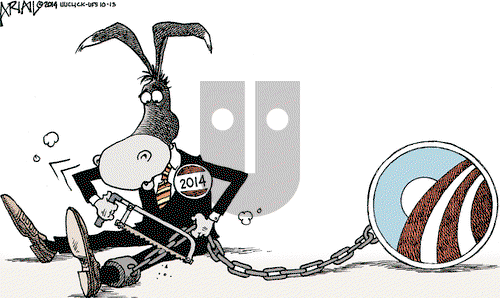 Robert Ariail on Monday October 13, 2014 Comic Strip
