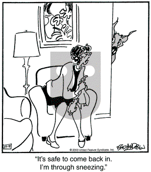 Marmaduke on Wednesday November 19, 2003 Comic Strip