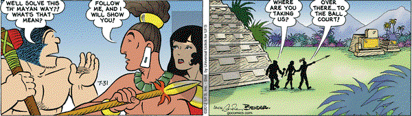 Alley Oop - Tuesday July 31, 2012 Comic Strip