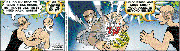 Alley Oop on Saturday June 25, 2016 Comic Strip