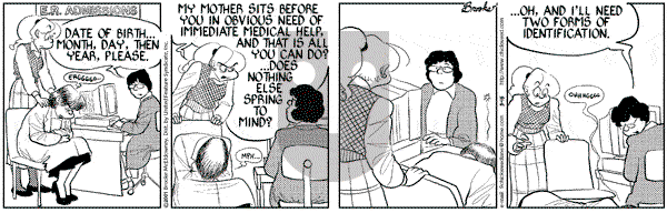 9 Chickweed Lane on Thursday March 15, 2001 Comic Strip