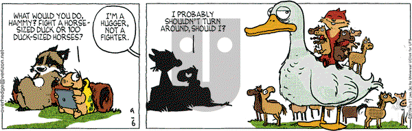 Over the Hedge on Friday September 6, 2013 Comic Strip