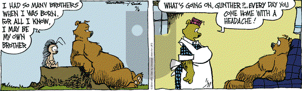 The Grizzwells on Thursday November 6, 2014 Comic Strip
