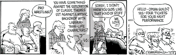 Betty on Monday December 8, 1997 Comic Strip