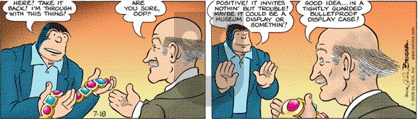 Alley Oop on Saturday July 18, 2009 Comic Strip