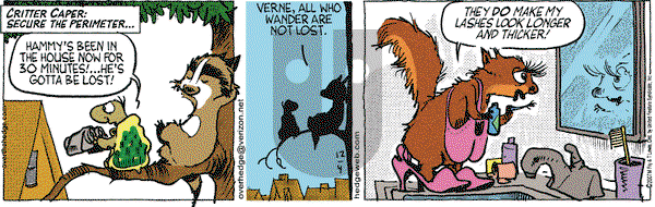 Over the Hedge on Tuesday December 4, 2007 Comic Strip