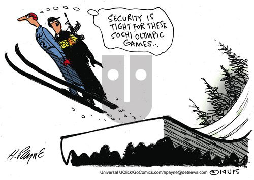 Henry Payne on Sunday February 9, 2014 Comic Strip