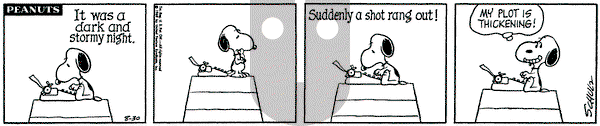 Peanuts on Saturday August 30, 1969 Comic Strip