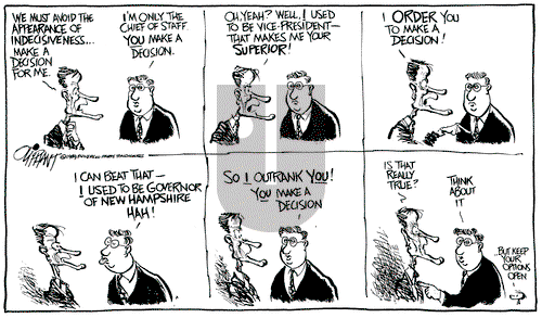 Pat Oliphant on Tuesday February 28, 1989 Comic Strip
