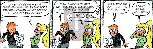 Cleats on Wednesday November 12, 2025 Comic Strip