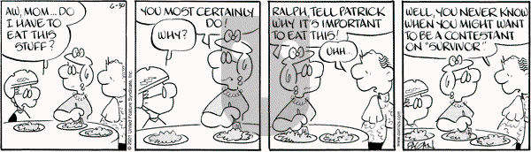 Drabble on Saturday June 30, 2001 Comic Strip
