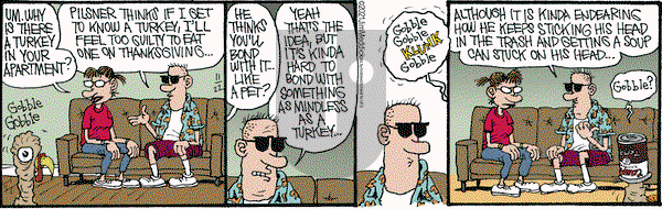 Monty - Monday November 22, 2021 Comic Strip