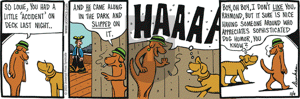 Overboard - Tuesday November 11, 2003 Comic Strip