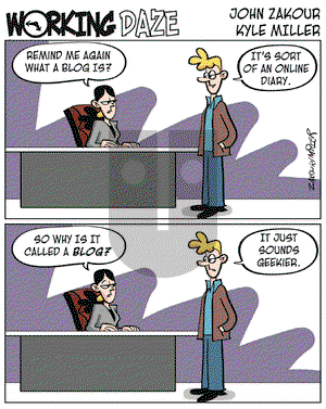 Working Daze - Wednesday August 2, 2006 Comic Strip