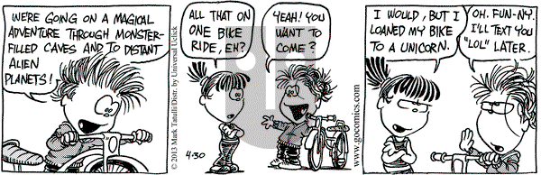 Heart of the City on Tuesday April 30, 2013 Comic Strip