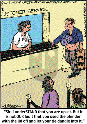 Close to Home on Tuesday December 26, 2017 Comic Strip