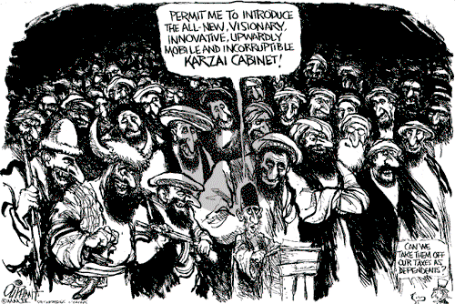 Pat Oliphant on Tuesday December 8, 2009 Comic Strip