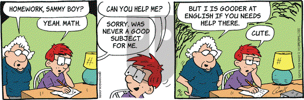 Lola on Monday September 11, 2017 Comic Strip