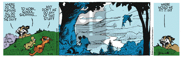 Over the Hedge on Friday April 14, 2006 Comic Strip