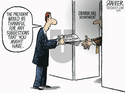 Jeff Stahler on Wednesday January 22, 2014 Comic Strip