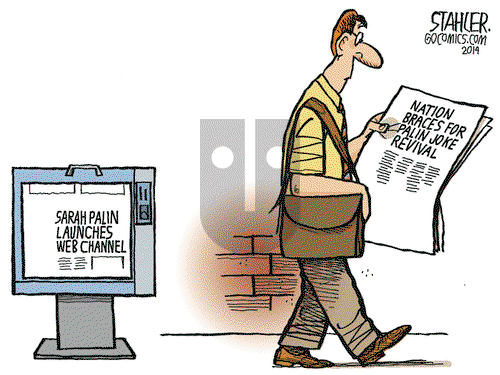 Jeff Stahler on Tuesday July 29, 2014 Comic Strip