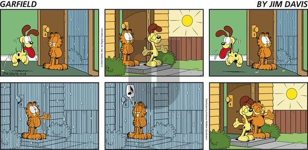 Garfield on Sunday April 13, 2025 Comic Strip
