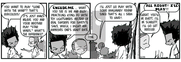 The Boondocks on Tuesday June 29, 1999 Comic Strip