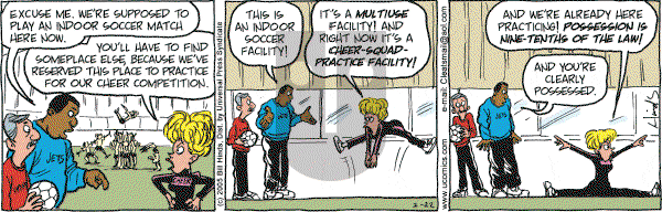 Cleats - Wednesday February 1, 2023 Comic Strip