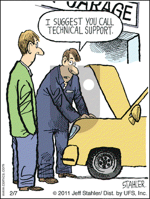 Moderately Confused on Monday February 7, 2011 Comic Strip