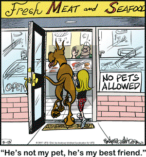 Marmaduke - Monday March 13, 2017 Comic Strip