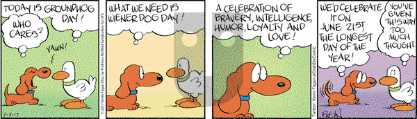 Drabble on Thursday February 2, 2017 Comic Strip