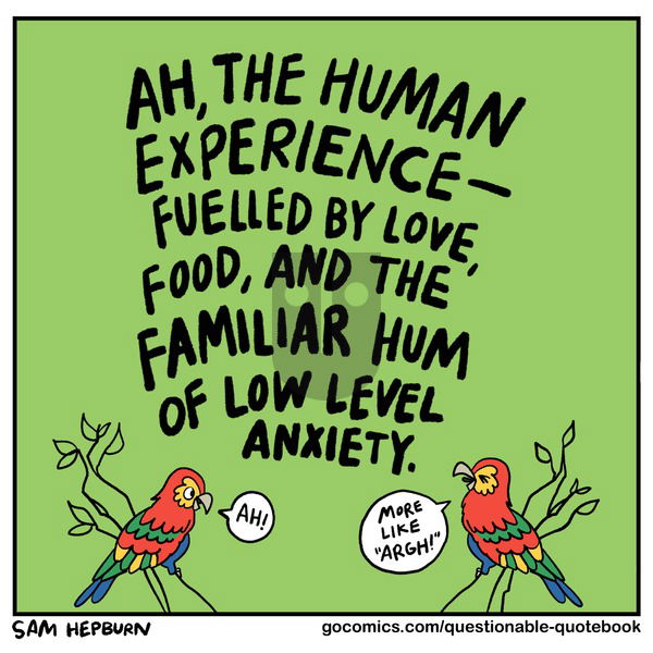 Questionable Quotebook on Sunday February 25, 2024 Comic Strip