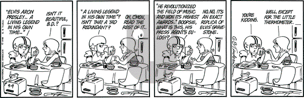 Doonesbury on Saturday September 9, 1978 Comic Strip