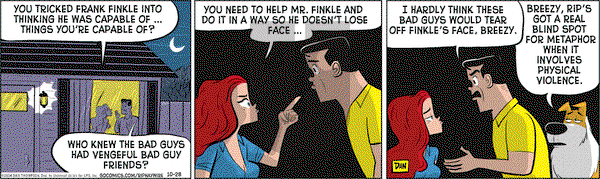 Rip Haywire on Tuesday October 28, 2014 Comic Strip