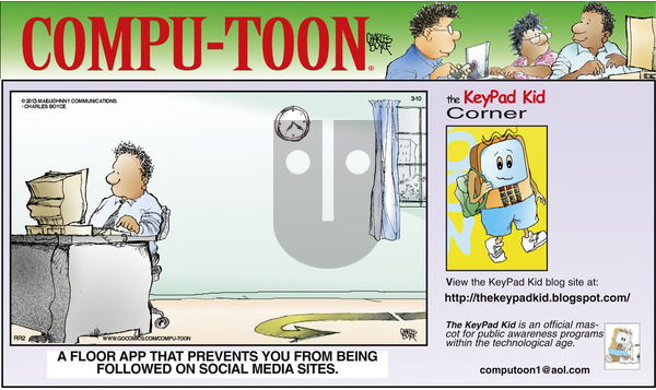 Compu-toon on Sunday March 10, 2013 Comic Strip