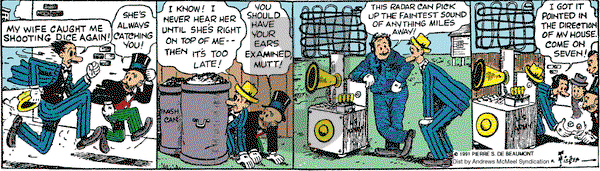 Mutt & Jeff - Friday October 4, 2024 Comic Strip