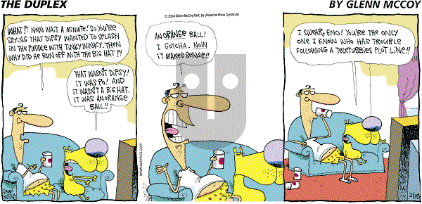 The Duplex on Sunday February 15, 2004 Comic Strip