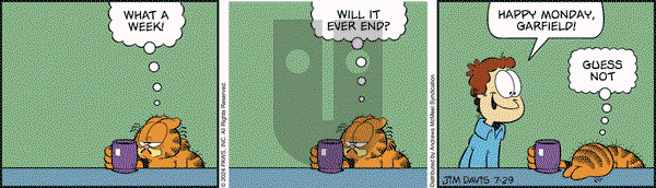 Garfield - Monday July 29, 2024 Comic Strip