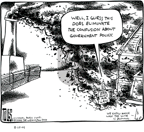 Tom Toles on Friday August 29, 2003 Comic Strip