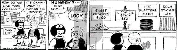 Nancy Classics on Thursday October 27, 2016 Comic Strip