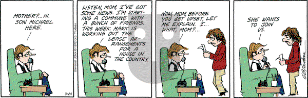 Doonesbury on Monday March 24, 2014 Comic Strip