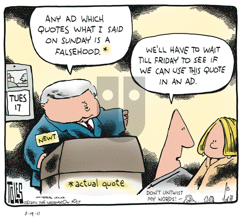 Tom Toles on Thursday May 19, 2011 Comic Strip