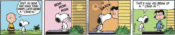 Peanuts - Friday January 16, 2015 Comic Strip