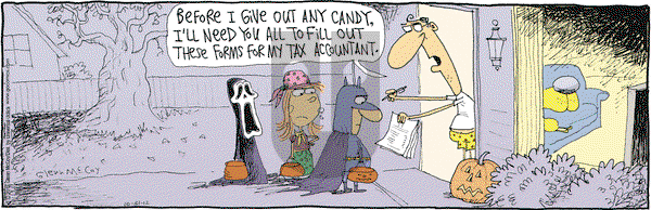 The Duplex on Wednesday October 31, 2012 Comic Strip