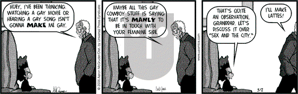 The Boondocks on Thursday October 3, 2013 Comic Strip