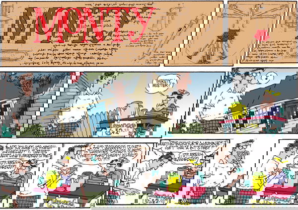 Monty - Sunday August 28, 2011 Comic Strip