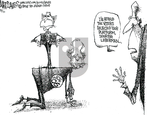 Matt Davies on Thursday August 10, 2006 Comic Strip