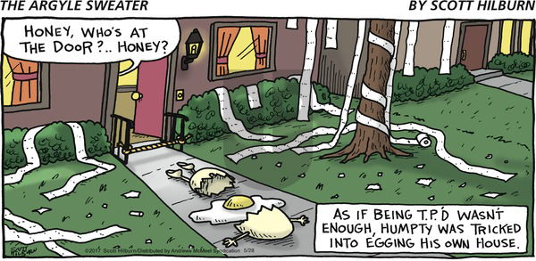 The Argyle Sweater on Sunday May 28, 2017 Comic Strip