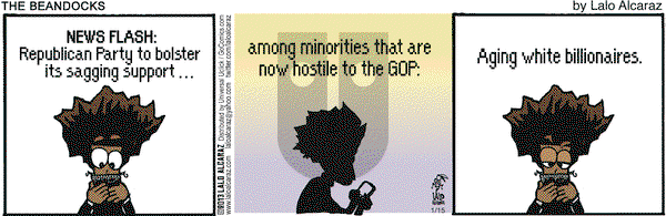 La Cucaracha on Tuesday January 15, 2013 Comic Strip