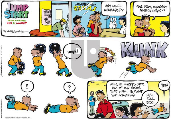 JumpStart on Sunday March 16, 2003 Comic Strip